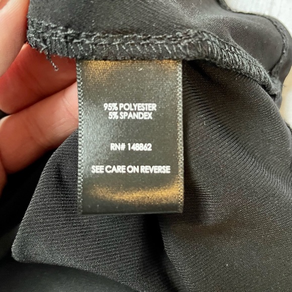 Torrid Black Studio Knit Hi-Lo Skater Dress - Size 2XL - Picture 11 of 12